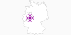 Accommodation Haus Deimel in the Sauerland: Position on map