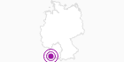 Accommodation Rutscherhof in the Black Forest: Position on map