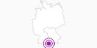 Accommodation Bergbauernhof Weber in the Allgäu: Position on map