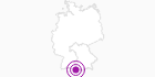 Accommodation Landhaus Bolgental in the Allgäu: Position on map