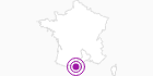 Unterkunft Le Yaka Hotel in Pyrénées-Orientales: Position auf der Karte