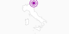 Accommodation Adler Suite & Stube in the Three Peaks Dolomites: Position on map