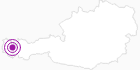 Accommodation Hotel Salome at the Arlberg: Position on map