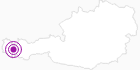 Accommodation Hotel Hirlanda at the Arlberg: Position on map
