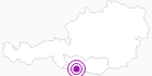 Accommodation Gut Lerchenhof in Hohe Tauern - Nationalpark-Region in Carinthia: Position on map