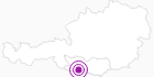 Accommodation Alpen Adria Hotel in Hohe Tauern - Nationalpark-Region in Carinthia: Position on map