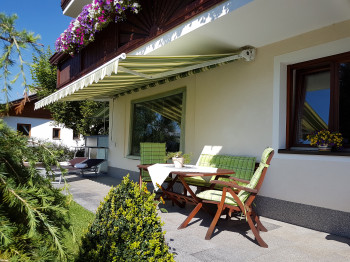 Nice terrace in the garden