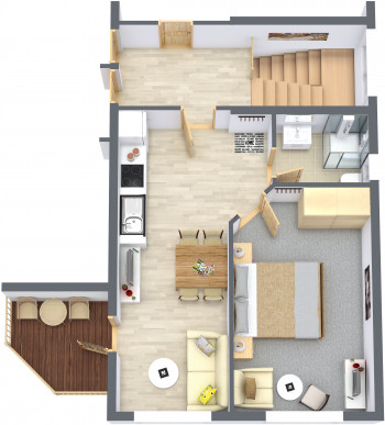Floor Plan Apt. 1 & 3