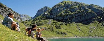 Hiking around Lech