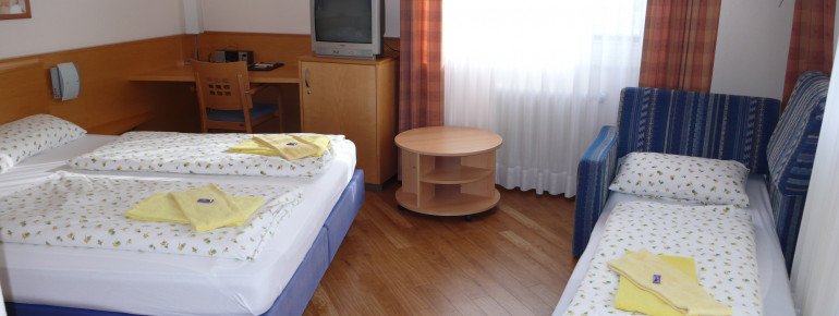 Doppelzimmer mit Sofabett