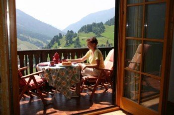 Coffee break on the balcony