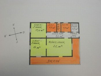 map of the flat