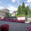 Reception area and relaxing pillows