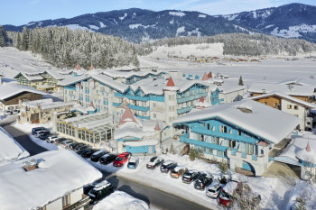 Frontview from Hotel Lacknerhof