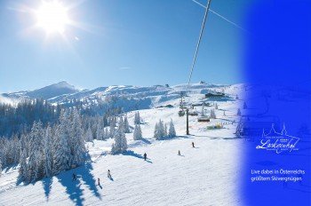 white snow area