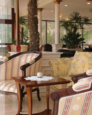 Palm lobby
