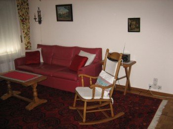 Living room with couch...