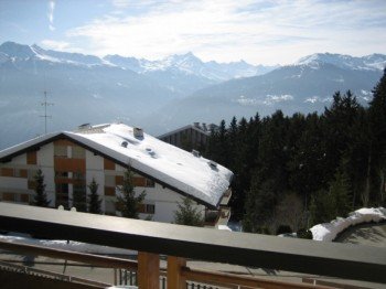 Mountain view from the balcony