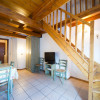Loft one-bedroom apartment - living room