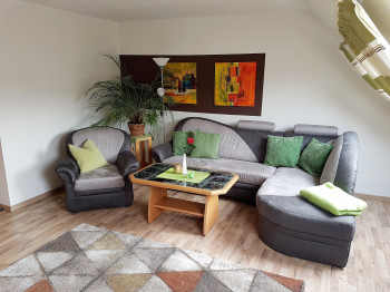 Wohnzimmer kleine Ferienwohnung