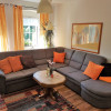 Wohnzimmer in der große Fewo