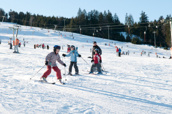 Übungen am Forsthaus Piste
