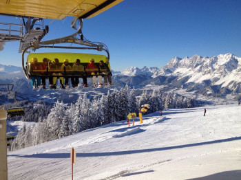 Vom Haus direkt zur Piste