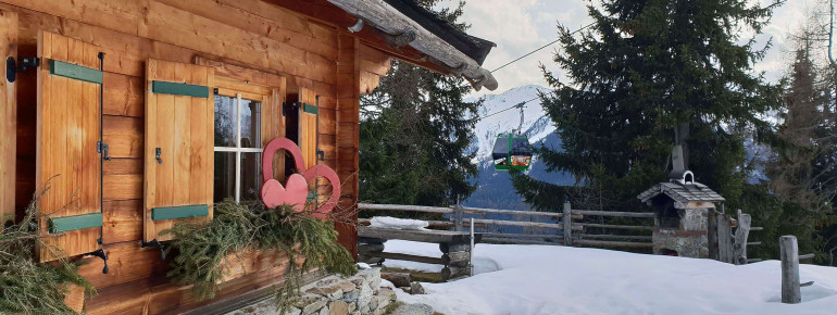Hüttenurlaub an der Piste