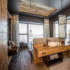 Zimmer mit Panoramafenster