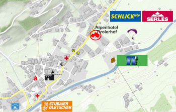 Alpenhotel Tirolerhof und Umgebung