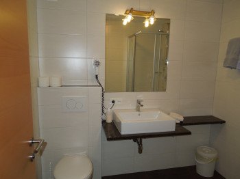 Badezimmer in der Ferienwohnung