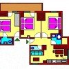 Grundriss 4-Zimmerwohnung