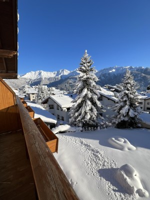Südbalkon, Appartements Dorfblick 1 und Fernblick 2