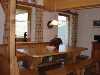 Wohnküche mit Balkon