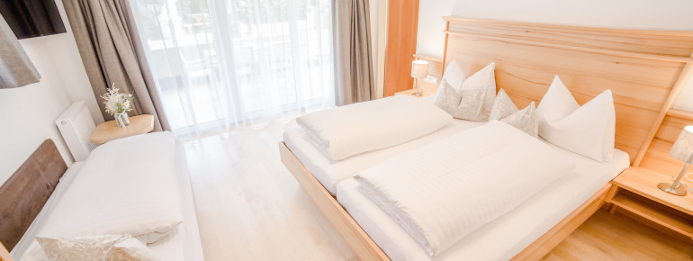Familienappartement Schlafzimmer