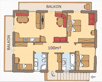 Wohnungsplan