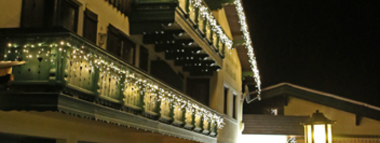 Facade Weihnachtsbeleuchtung