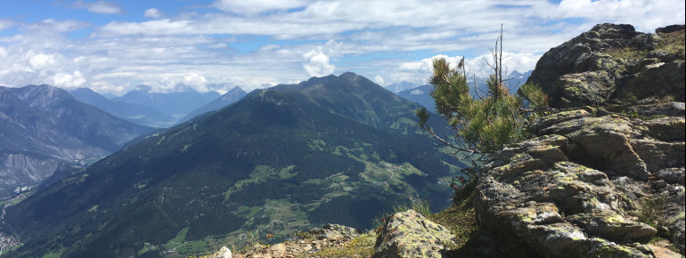 Sommer in den Bergen Wie wär's mit einer Bergtour