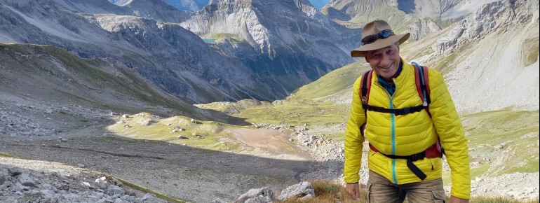 Panorama mit Jules gefällig - Lechtaler Alpen