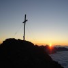 Sonnenaufgang in den Bergen