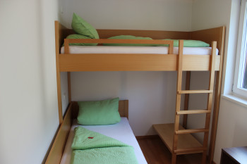Zimmer mit Etagenbett App.Riffler