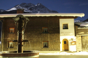 Der Brunnenhof ist 400 Jahre alt.