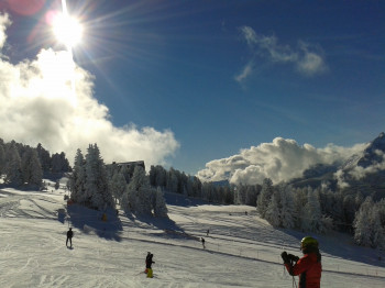 Skifahren in der Olympia SkiWorld Innsbruck