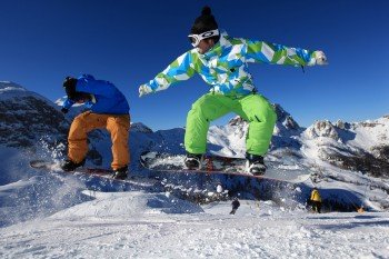 Snowboarden mach Spaß!