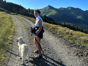 Wanderung mit Nala