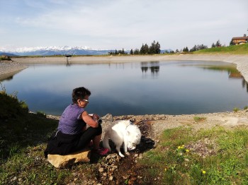 Wanderung mit Nala