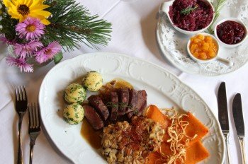 Hirschmedaillons vom Feinsten