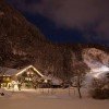 Posthof bei Vollmond