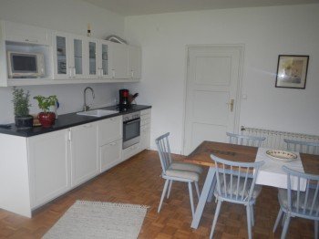 Wohnküche in der Ferienwohnung