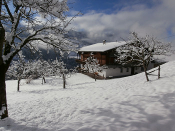 Unser Haus im Winter